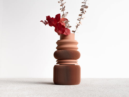 Vase modulaire pour fleurs séchées - Nu