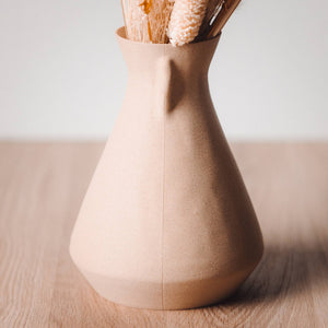 Vase Sculpt - Crème bouleau