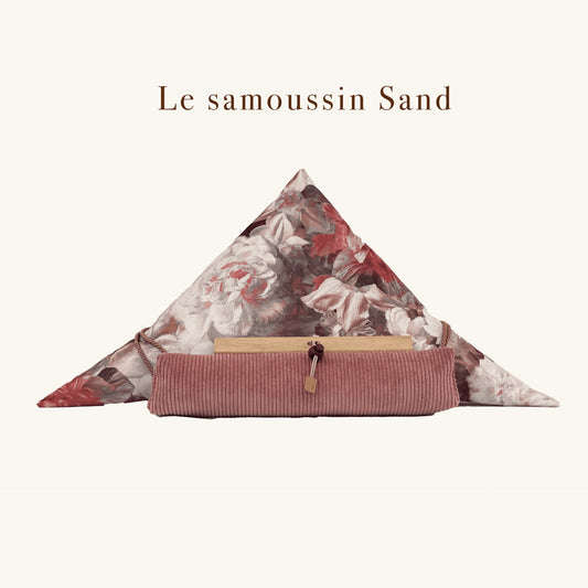 Coussin porte-livre - Sand