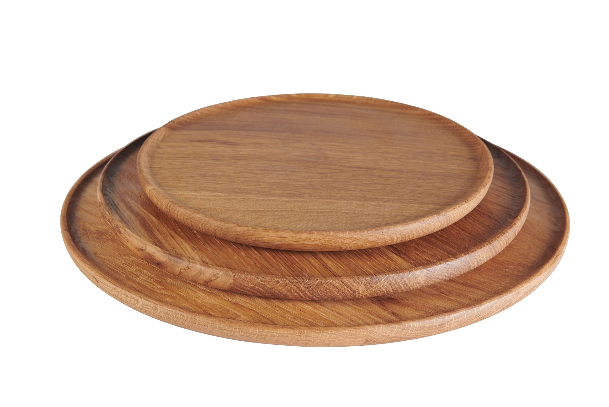 Assiette de présentation en bois