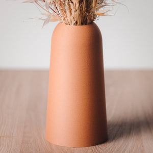 Vase pour fleurs séchées - Pure (orange terracotta cèdre)