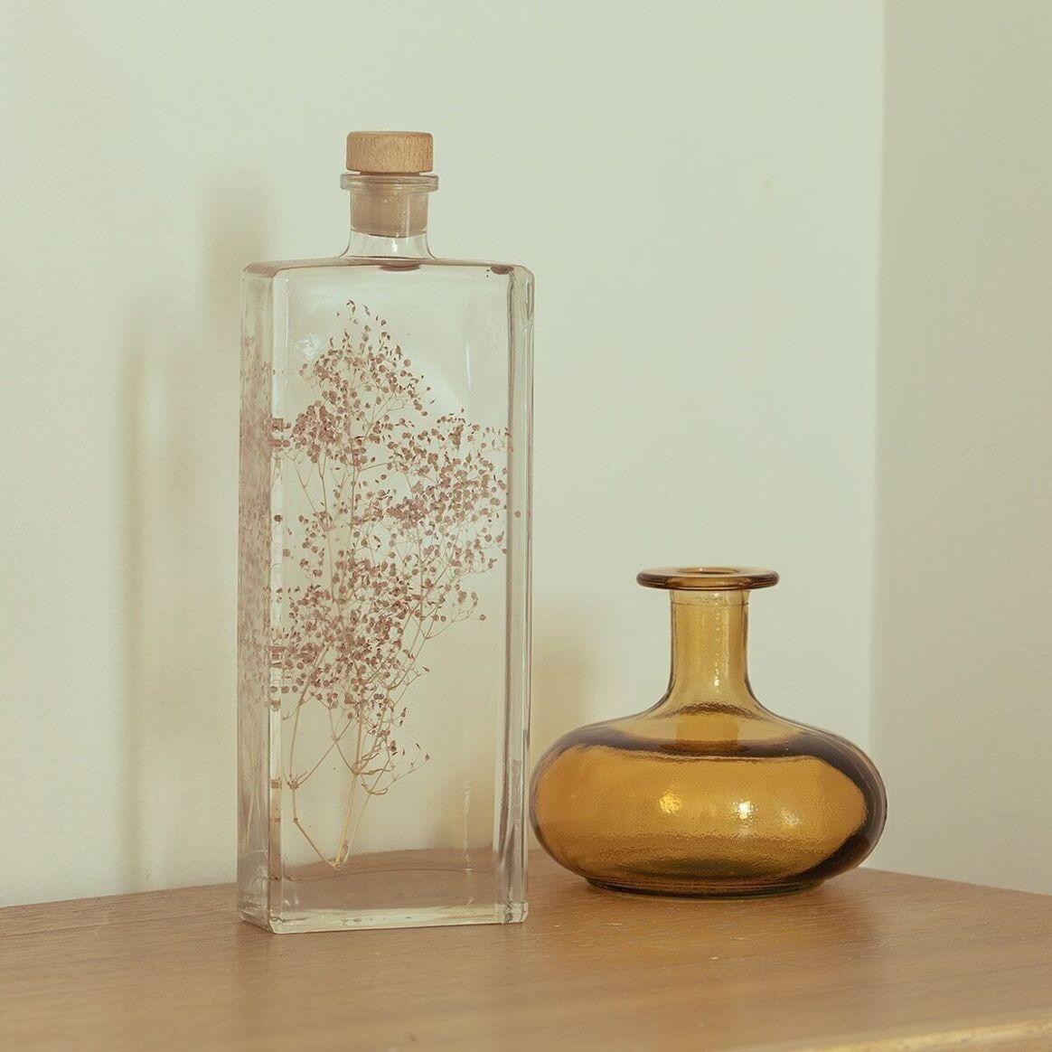 Herbarium - Gypsophile rose poudré - Plante Immergée